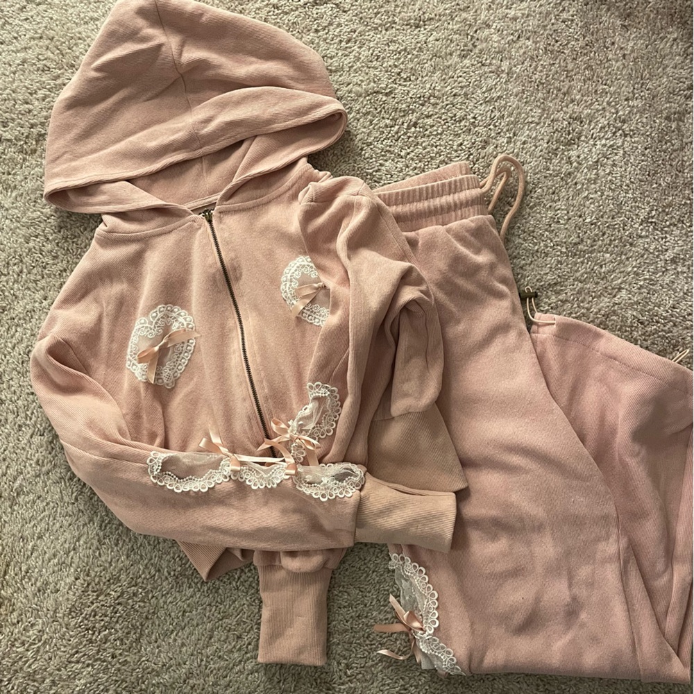 Lacemade Berry Wish Jar Hoodie and Sweatpants